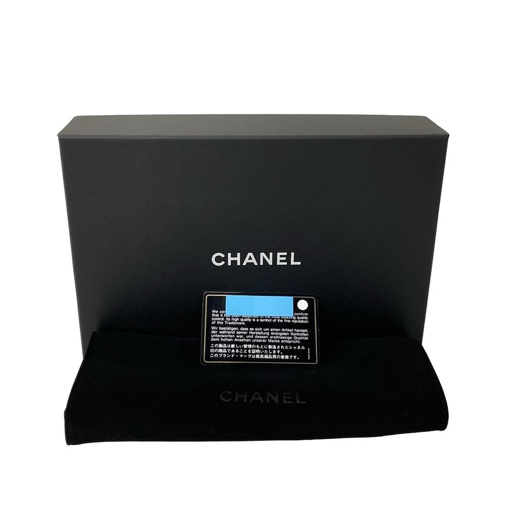 Chanel Matelasse Other Style Wallet Black White Brown Tweeds Leather - Picture 13 of 13